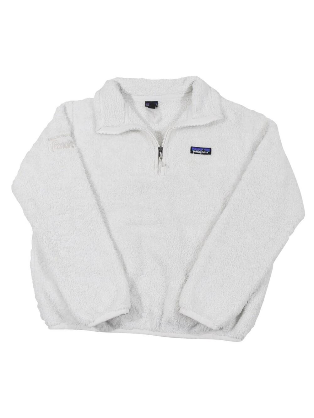 Patagonia Winter Zip White Dell Foxit Women's Fleece Size Small
